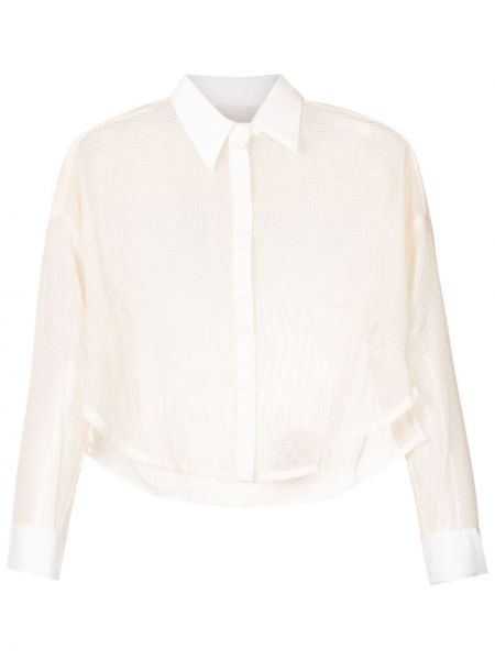 Мрежеста риза Osklen бяло