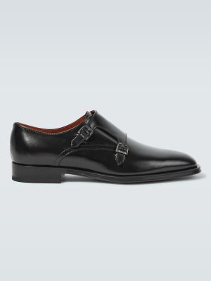 Kožne cipele u monk stilu Tod's crna