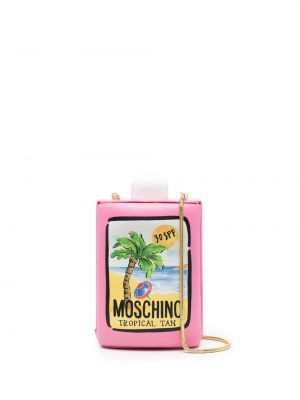 Väska med mönster i tropiskt Moschino