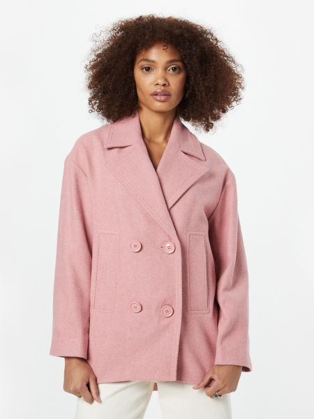 Kabát Sisley rózsaszín