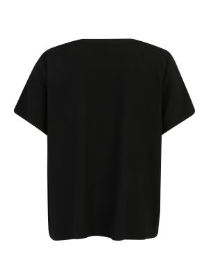 Marškinėliai Vero Moda Curve juoda