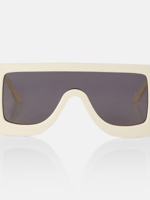 Okulary przeciwsłoneczne bez obcasa Loewe białe