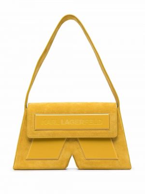 На плечо сумка Karl Lagerfeld, желтый