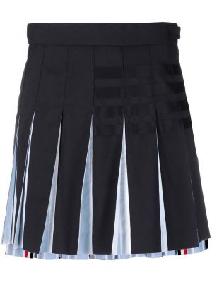 Plisovaná sukňa Thom Browne modrá