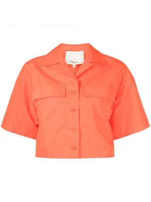 Košile s krátkým rukávem 3.1 Phillip Lim - Oranžová