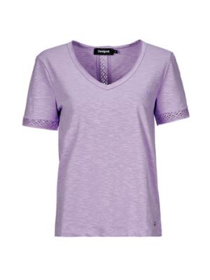 T-shirt Desigual viola