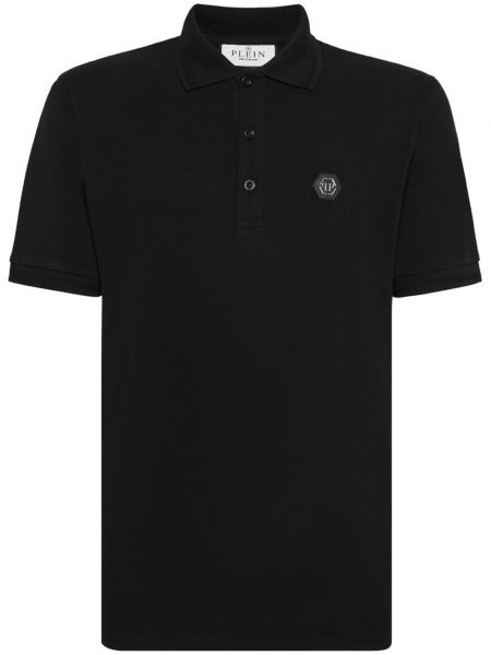 Polo en coton à imprimé Philipp Plein