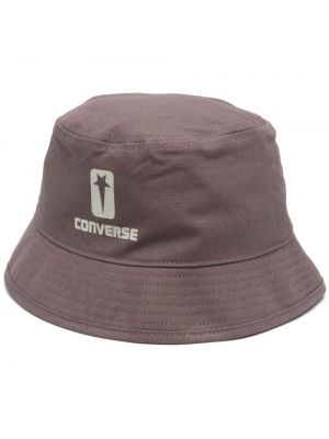 Mütze mit print Converse braun
