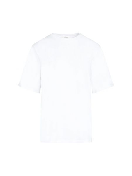 T-shirt mit rundem ausschnitt The Row weiß
