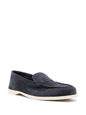 Seemisnahksed loafer-kingad John Lobb sinine