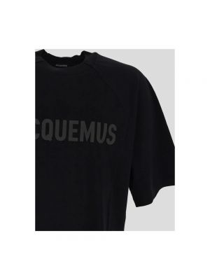 Camisa de algodón Jacquemus negro