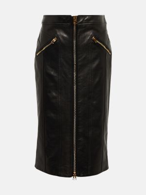 Kožená sukňa Tom Ford