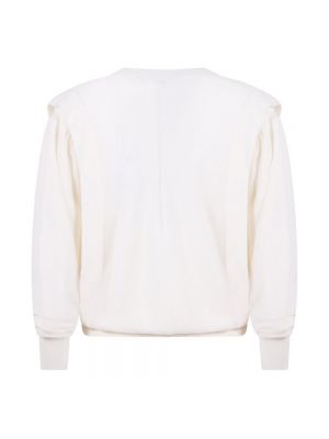 Dzianinowy sweter Iro biały