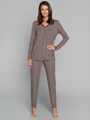 Pidžama s printom sa dugačkim rukavima Italian Fashion