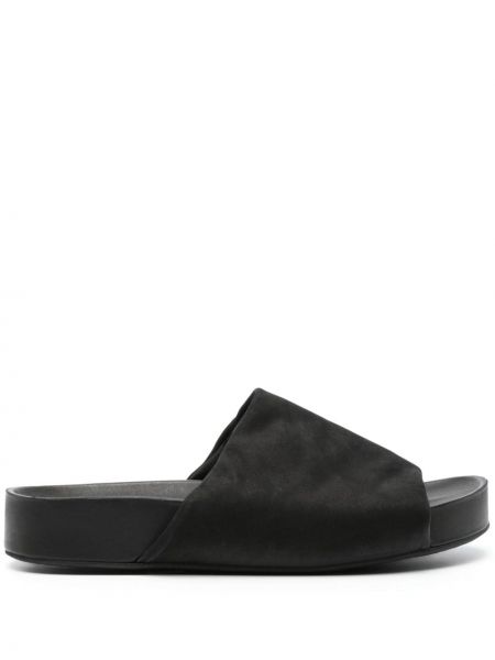 Slip-on кожени ниски обувки Uma Wang черно