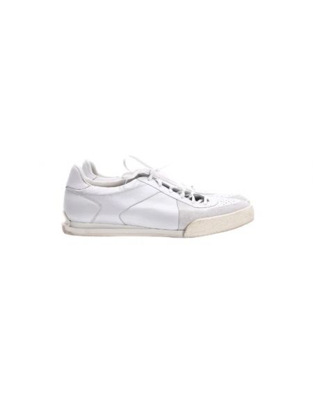 Sneakersy skórzane Givenchy Pre-owned białe