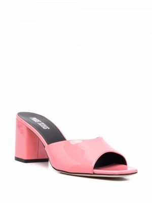 Leder sandale Paris Texas pink