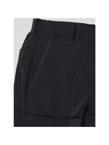 Pantalones cortos de lana Thom Browne negro