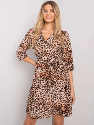 Leopardí šaty Fashionhunters