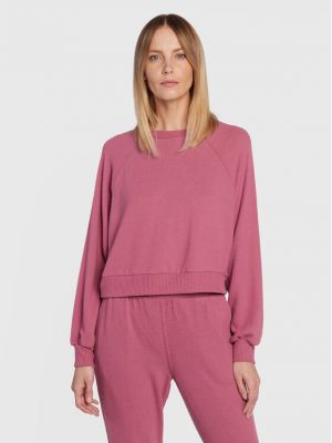 Pamučni džemper oversized Cotton On ružičasta