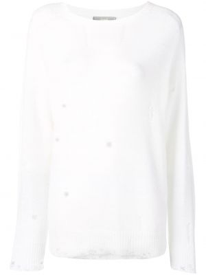 Jersey de tela jersey Maison Flaneur blanco