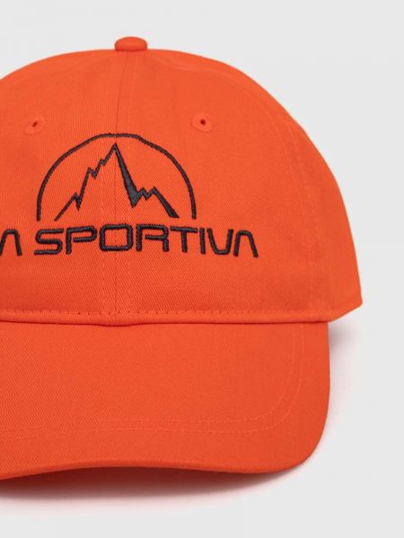 Kapa s šiltom La Sportiva oranžna