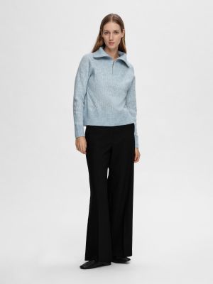 Pullover Selected Femme blu