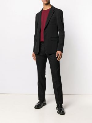 Slim fit blazer Dolce & Gabbana schwarz