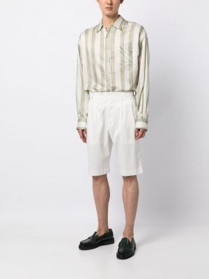 Pantalon chino plissé Man On The Boon. blanc