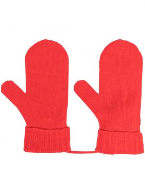 Γάντια με κέντημα Chinti & Parker κόκκινο