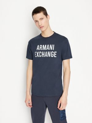 Tricou Armani Exchange albastru