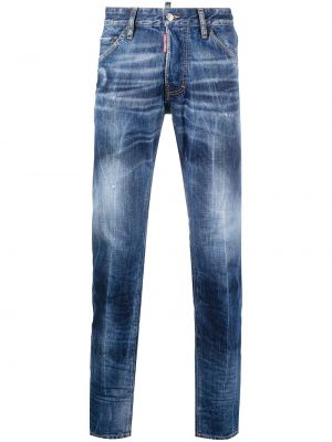 Slank stretch jeans Dsquared2 blå