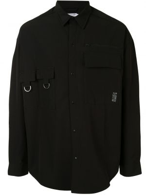 Camisa con bolsillos Izzue negro