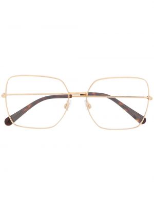 Oversized brýle Dolce & Gabbana Eyewear zlaté