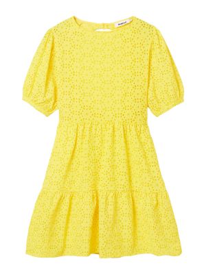 Priliehavé šaty Desigual žltá