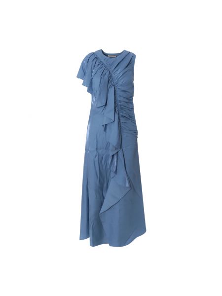 Sukienka długa elegancka Ulla Johnson niebieska