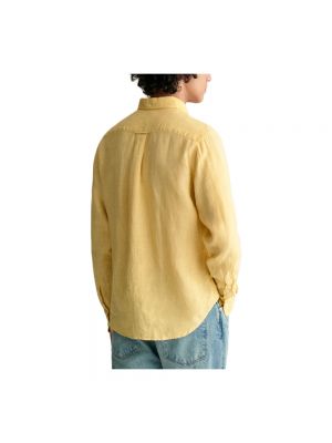 Koszula Gant żółta