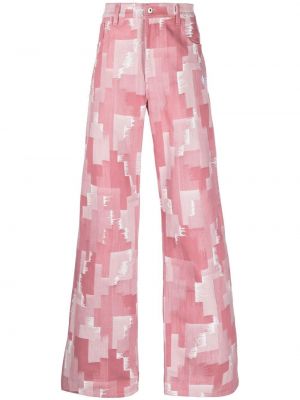 Jeans Marcelo Burlon County Of Milan rosa