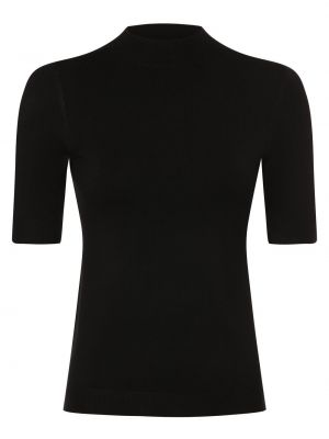 Dzianinowa koszulka Comma czarna