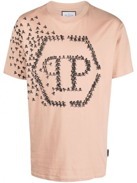 T-shirt à imprimé Philipp Plein rose