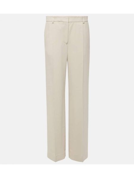 Pantalon droit Toteme blanc