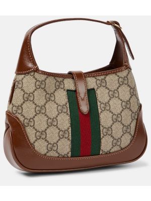 Чанта за ръка Gucci кафяво