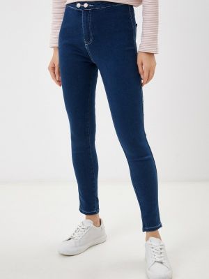 Зауженные джинсы Vitacci, синие