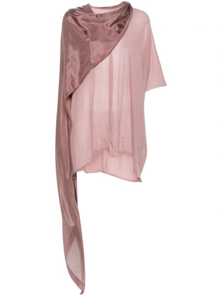 Μπλούζα Rick Owens ροζ