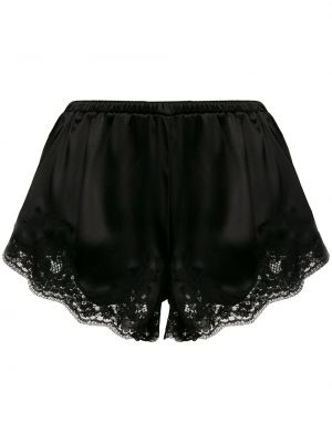 Kratke hlače s čipko Dolce & Gabbana črna
