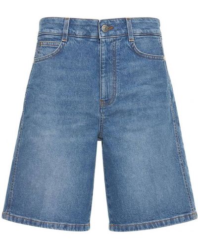 Bavlnené džínsové šortky Stella Mccartney