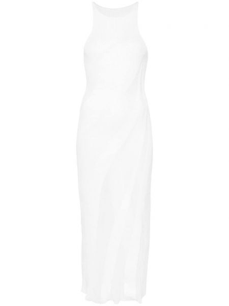 Przezroczysta prosta sukienka Isa Boulder biała