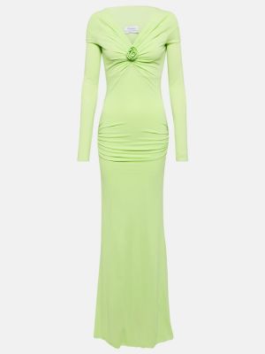 Μάξι φόρεμα Blumarine πράσινο