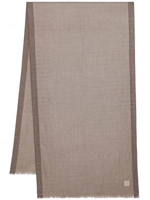 Кашмирен копринен шал с ресни Ferragamo