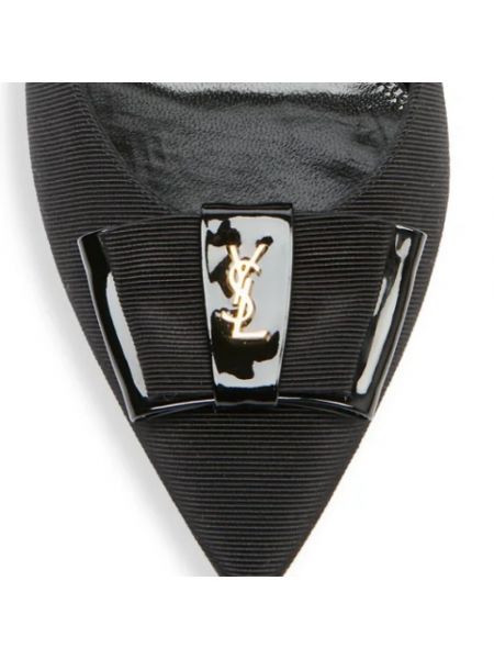 Calzado de cuero Saint Laurent Vintage negro